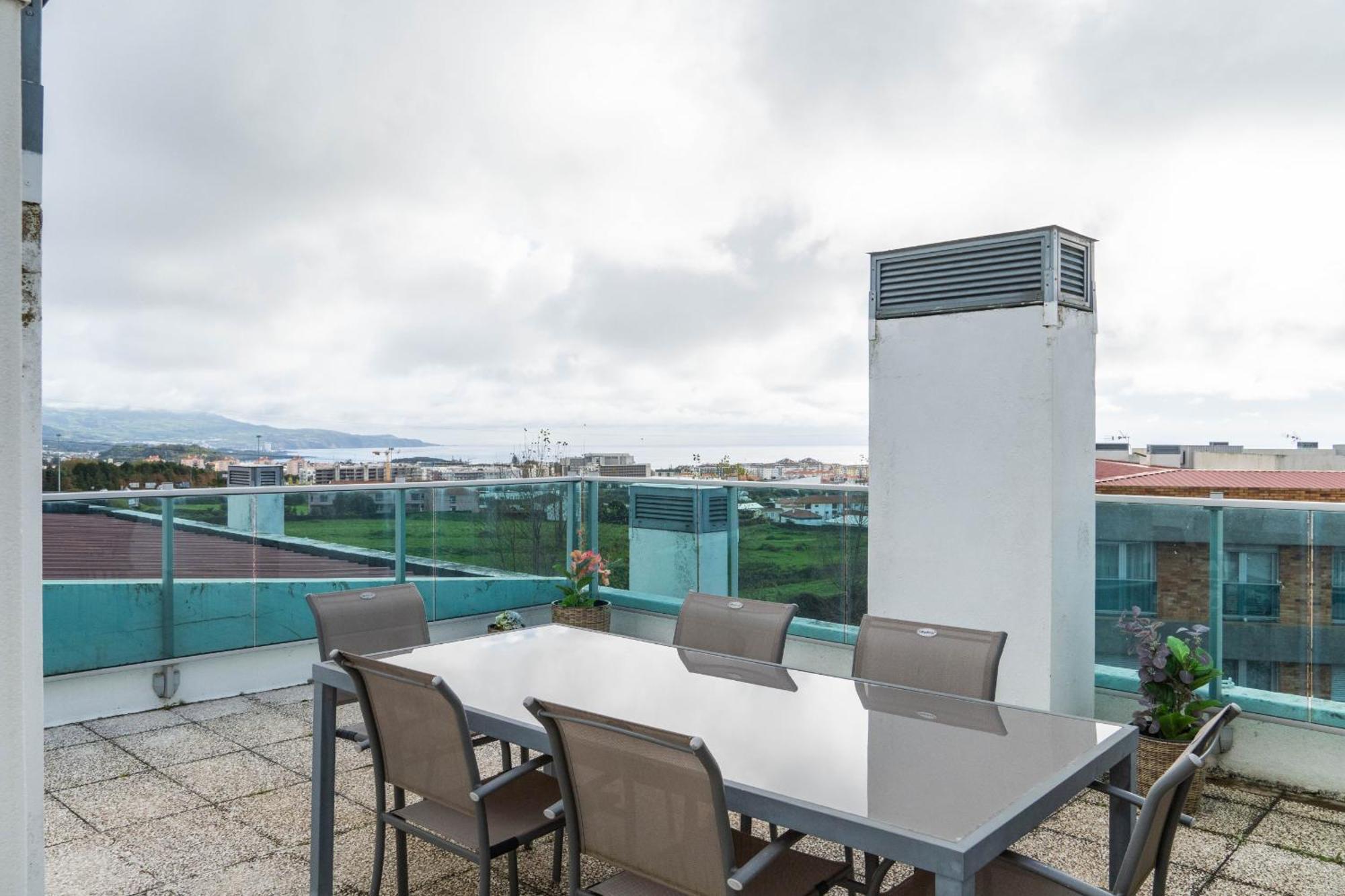 Rooftop Terrace Apartment Pdl Ponta Delgada 외부 사진
